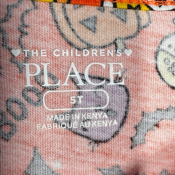 💜3/$15 Children’s Place Halloween Themed Orange Dress - Picture 7 of 7